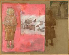 o.T. (Amala B.), klick zum vergrössern o.T. (Amala B.)','Mischt,/Lwd., 135 x 170 cm