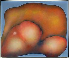 Assoziation 68/69, klick zum vergrössern Assoziation 68/69','Mischt./Lwd., 120 x 145 cm, © Foto: Gerhard Haug