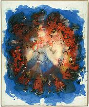Egozentrum V, klick zum vergr�ssern Egozentrum V','Mischt./Lwd., 164 x 134 cm, © Foto: Gerhard Haug
