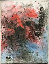 o.T. Nr.2, klick zum vergr�ssern o.T. Nr.2','Mischt./Lwd., 133 x 100 cm, © Foto: Gerhard Haug