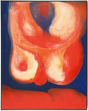 ohne Titel (XV), klick zum vergr�ssern ohne Titel (XV)','Mischt./Lwd., 125 x 100 cm, © Foto: Gerhard Haug