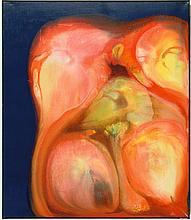 ohne Titel (XXI), klick zum vergr�ssern ohne Titel (XXI)','Mischt./Lwd., 135 x 115 cm, © Foto: Gerhard Haug