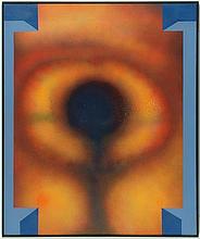 Assoziation Bpi-1969/70, klick zum vergr�ssern Assoziation Bpi-1969/70','Mischt./Lwd., 145 x 120 cm, © Foto: Gerhard Haug