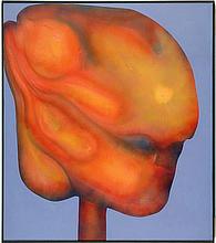 Assoziation-KO-B69, klick zum vergr�ssern Assoziation-KO-B69','Mischt./Lwd., 170 x 140 cm, © Foto: Gerhard Haug